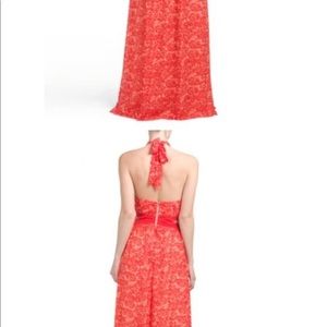 Grecian style maxi dress